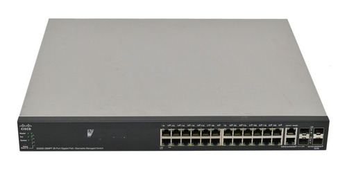 Switch Cisco Administra L2 24 Puertos Gigabit Max Poe+ 4sfp