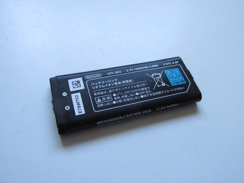 Bateria Original Para Nintendo Dsi Xl Utl-003 3.7v 1050 Mah