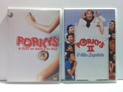 Dvd Lote Porkys + Porkys Ii - 2 Dvds (Usado)