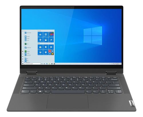 Laptop Lenovo IdeaPad 14ARE05 graphite gray táctil 14", AMD Ryzen 3 4300U 4GB de RAM 128GB SSD, AMD Radeon Graphics 1920x1080px Windows 10 Home