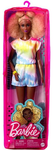 Muñeca Barbie Fashionista 180 Hbv14 Original Mattel Estuche