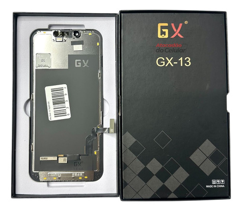 Display Touch Compativel iPhone 13 Oled 100% Gx + Flex Eprom