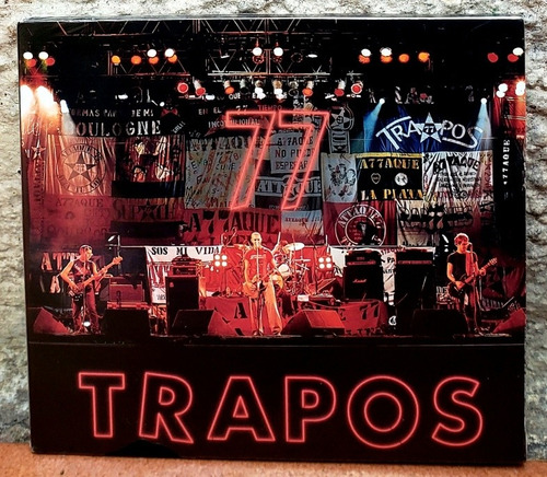 Attaque 77 (trapos, Nuevo) Ramones, 2 Minutos, Flema.