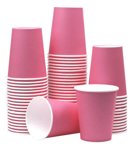 Vasos Desechables De Papel De Colores, 120 Unidades, Para Br