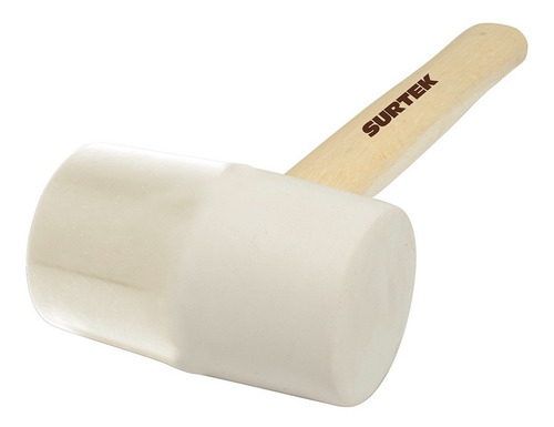 Mazo De Hule Con Mango De Madera De 12 Pulgadas Surtek