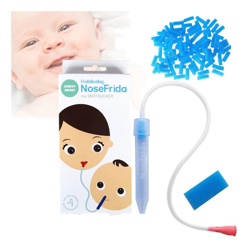 Aspirador Nasal De 40 Filtros Para Bebés,para Niños Pequeños