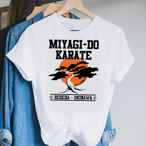 Miyagi-do Karate Reseda Okinawa Camiseta Regalo Para Niña Mr