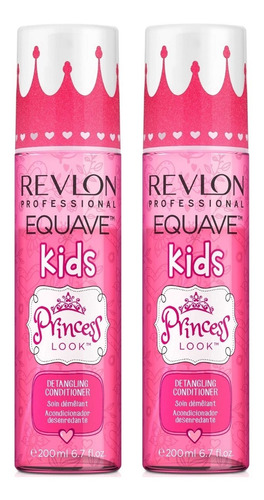 Dúo Spray Acondicionador Princess Look Revlon Equave Kids