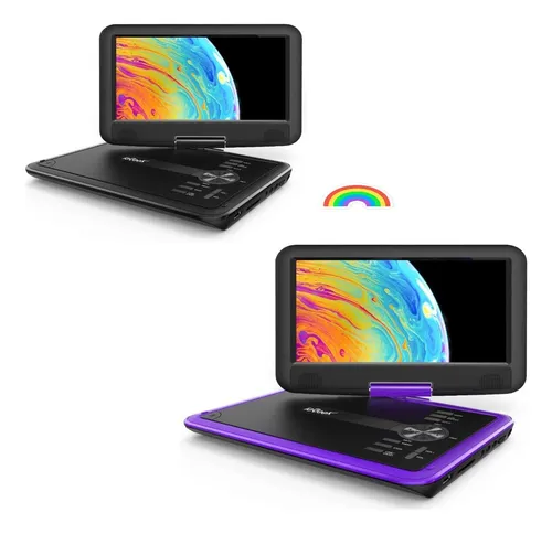 comprar Pack De Reproductores Dvd Porttiles Iegeek 11.5 Rosa Y Negro