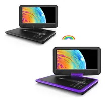 Comprar Pack De Reproductores Dvd Porttiles Iegeek 11.5 Rosa Y Negro