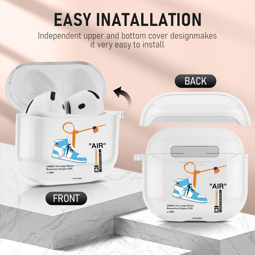 Funda Para Apple AirPods De 4ª Generación (2024), Funda Prot