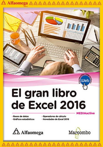 El Gran Libro De Excel 2016, De Mediaactive. Editorial Alfaomega Grupo Editor, Tapa Blanda, Edición 1 En Español, 2018