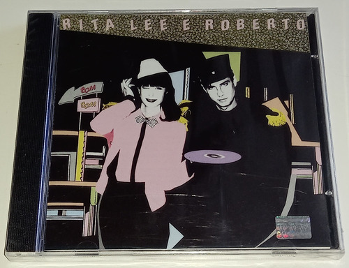 Rita Lee E Roberto Bombom Cd Promo Lacrado Pop Rock Versão do álbum Remasterizado