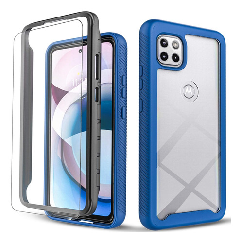 Circlemalls Funda Para Teléfono Motorola One 5g Ace, [no Con