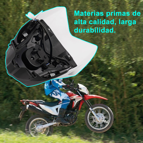 Faro Led Completo Blanco Honda Xr 150l / Xr 190l Alta Calida