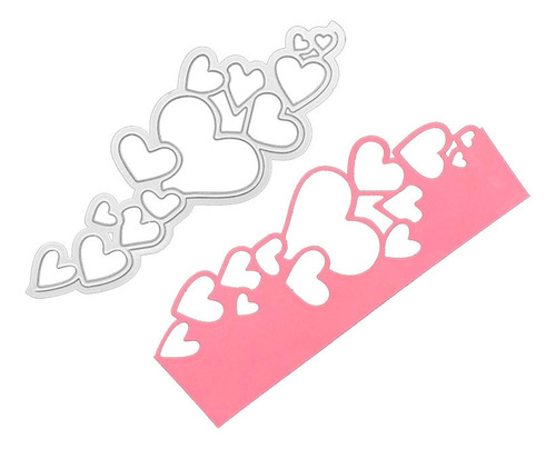 Troqueles De Corte De Encaje En Forma De Corazón Para Hacer
