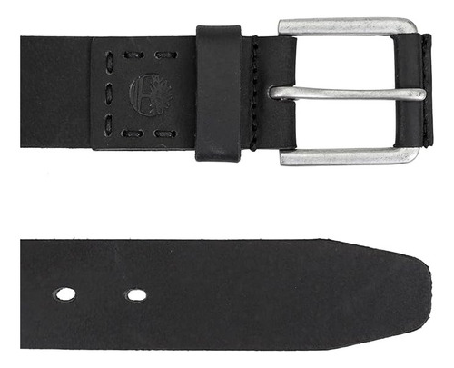Timberland ® Cinturón 100% Piel Para Hombre 40mm Negro 38 Diseño De La Tela Liso Talla 36