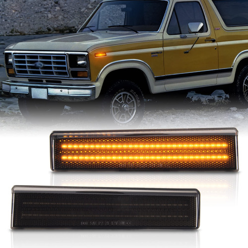 Luz Led Marcador Lateral Delantera Para Ford Bronco F-150 2