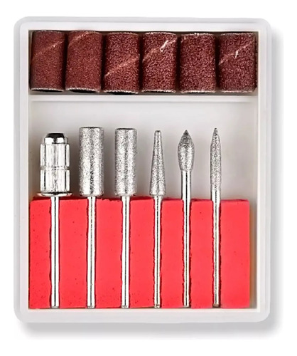 Set De 6 Brocas / Repuestos Para Drill Pulidor De Uñas