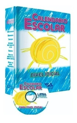 Libro Calendario Escolar Para Nivel Inicial