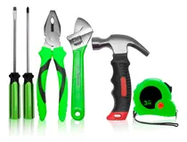 Comprar Jogo Ferramentas Alicate Chave Fenda Philips Martelo Inglesa
