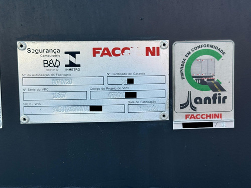 Porta Container Ls Facchini 2022 - Com Pneus