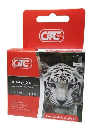 Cartucho 664xl Negro Para 2600 2675 2676 5075 5275 4535 2135
