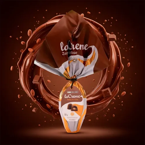 Ovo Pascoa Cacau Show Ao Leite Lacreme Zero Lactose 180g