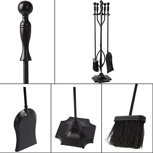 Herramientas Para Leña Para Chimenea De Hierro Forjado