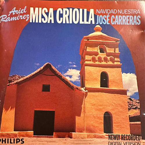 Cd Misa Criolla - Ariel Ramírez - José Carreras - Importado