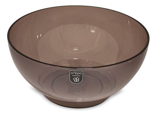 Ensaladera Bowl Grande Anaheim Crippa Premium 23 Cm Color Negro