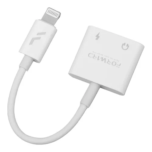 Adaptador Lightning a 3.5mm + carga de iPhone