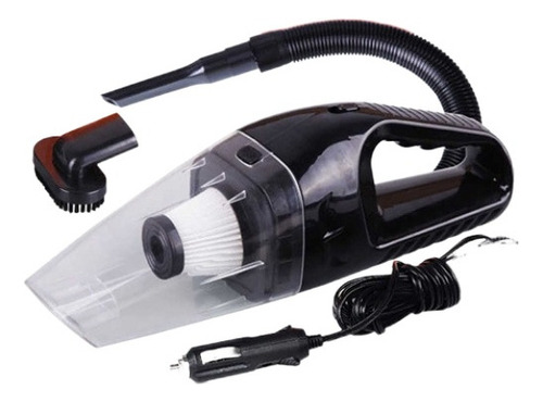 Aspirador Coche 120w Super Potente Uso Húmedo Y Seco Color Negro