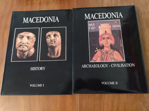 Macedonia: Historia, Civilización - 2 Tomos - En Inglés (Usado)