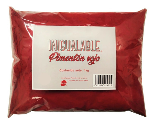 Pimentón Español Rojo Paprika 15kg Condimento Color Sabor