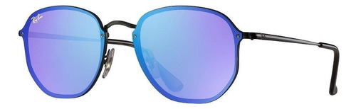 Ray-ban Rb3579n 153/7v Hexagonal Blaze Azul Negro