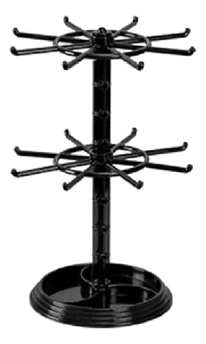 Asd Organizador De Joyas Giratorio De 2 Niveles, Soporte