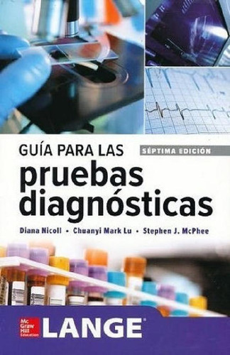 Libro - Guía Para Las Pruebas Diagnósticas. Lange, De Nicol