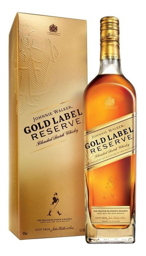 Whisky Johnny Walker Whiskey Importado Johnnie Gold Label750