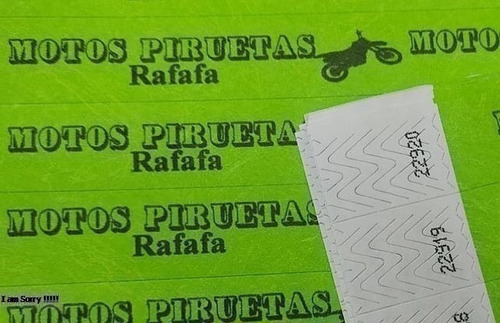 Imagen 5 de 9 de Pulseras Tyvek Deluxe Neon