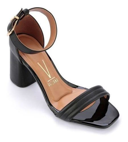 Imagem 2 de 3 de Sandalia Vizzano 6438.100 Napa Preto