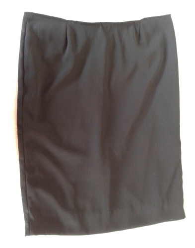 Pollera Negra Recta Impecable!!!!