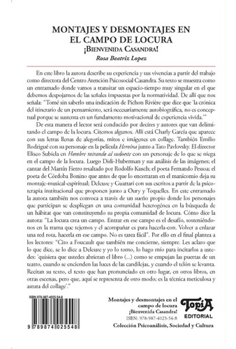Imagen 2 de 3 de Montajes Y Desmontajes En El Campo De Locura. De Rosa Lopez