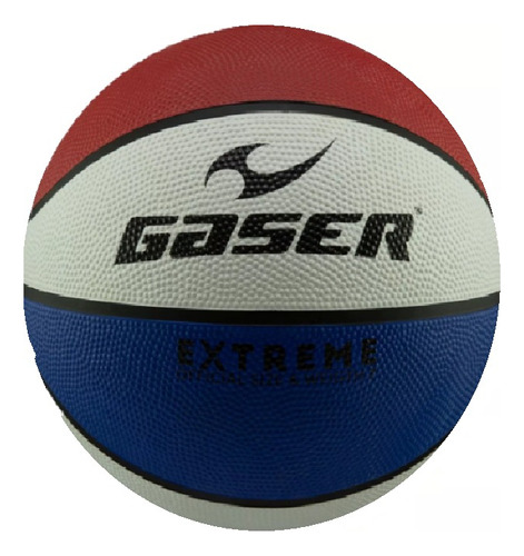 Balón Gaser Basketball Extreme No. 7 Azul/blanco/rojo