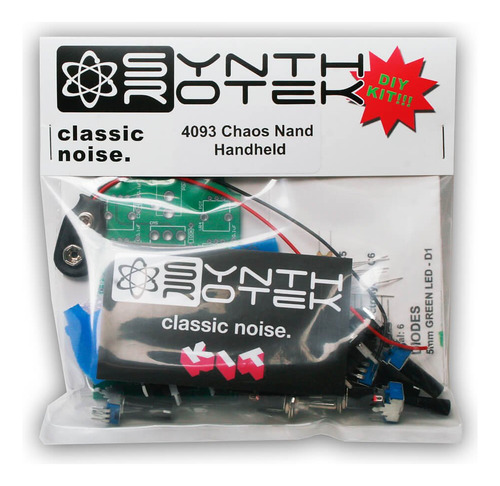 4093 Chaos Nand Handheld Diy Kit - Lofi Drone Oscillator