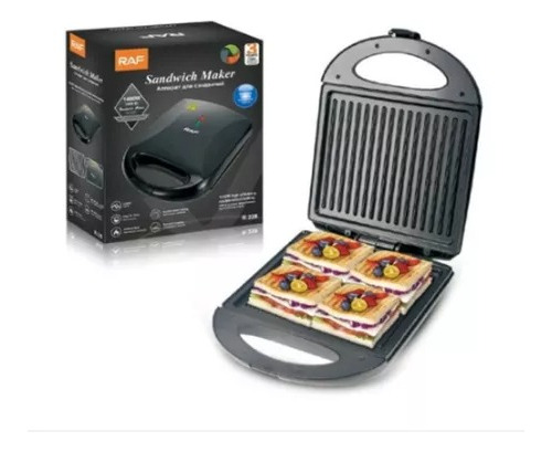 Sandwichera Electrica Tipo Grill Tostador Y Plancha Raf R228