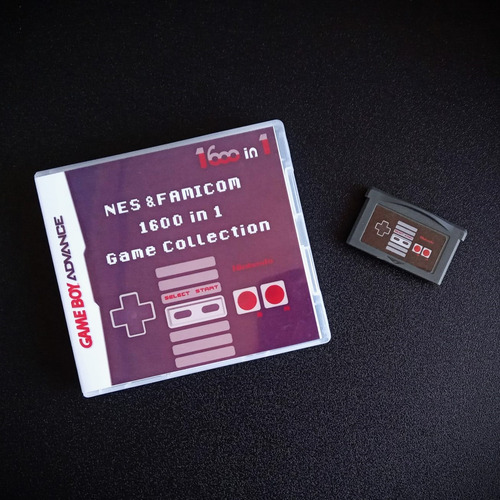 Nes & Famicom 1600 In 1 Game Collection - Game Boy Advance