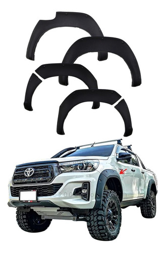 Cantoneras Simulación Tornillo Toyota Hilux Rocco 2016-2020