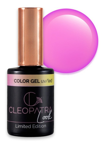 Cleopatra Color Gel Look Neon Grape Semi X 11ml Color Violeta