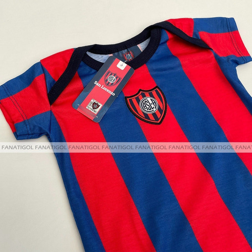 Imagen 5 de 9 de Body De Bebé San Lorenzo Producto Oficial 100% Algodón